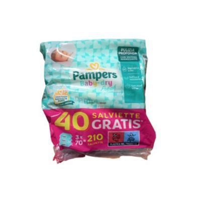 Pampers Baby Dry Fresh Formula Esclusiva 3 X 70 - 210 Salviette