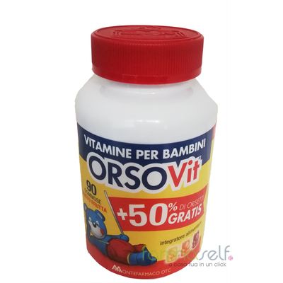 Orsovit Caramelle Orsetti Gommosi 60pz