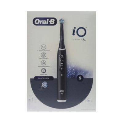 Oral-B iO Series 6 Black Spazzolino Elettrico + 2 testine di