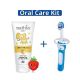 Oral Care Kit: Nathia Dentifricio Baby 50ml + Mam Baby's Brush 6+ mesi Blu